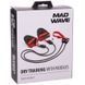 Тренажер для плавання з лопатками для тренування гребка MadWave DRY TRAINING M077103300W опір 3,6-10,8кг чорний-зелений
