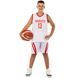 Форма баскетбольная детская NBA клуб Houston Rockets 13 BA-0966 размер S цвет белый-красный