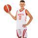 Форма баскетбольная детская NBA клуб Houston Rockets 13 BA-0966 размер S цвет белый-красный