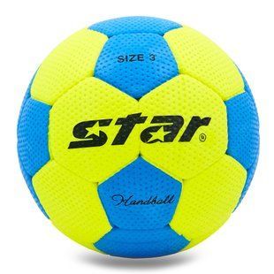 Мяч для гандбола STAR Outdoor JMC03002 размер 3 голубой-желтый