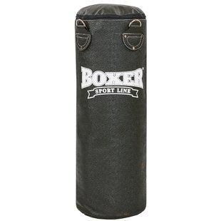 Мешок боксерский Цилиндрический Кирза BOXER Классик 1002-03 100х33см черный
