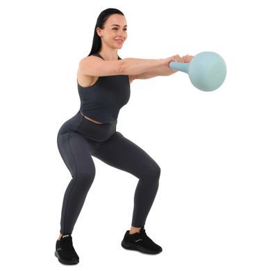 Гиря м'яка MDbuddy SOFT KETTLEBELL TA-7039-8 колір блакитний