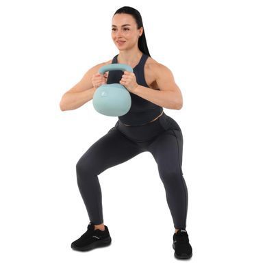 Гиря м'яка MDbuddy SOFT KETTLEBELL TA-7039-8 колір блакитний