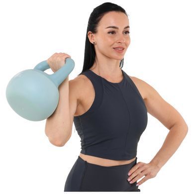 Гиря м'яка MDbuddy SOFT KETTLEBELL TA-7039-8 колір блакитний