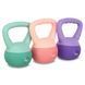 Гиря м'яка Zelart SOFT KETTLEBELL FI-0122-3 колір рожевий