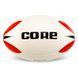 Мяч для регби CORE R-5379-4 №4 белый-красный
